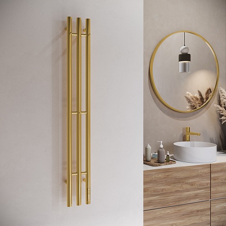 Стойка электро TRES круг1200 TERMINUS Брашированное золото Выборг - фото 3 Стойка электро TRES круг1200 TERMINUS Брашированное золото Выборг - фото 3