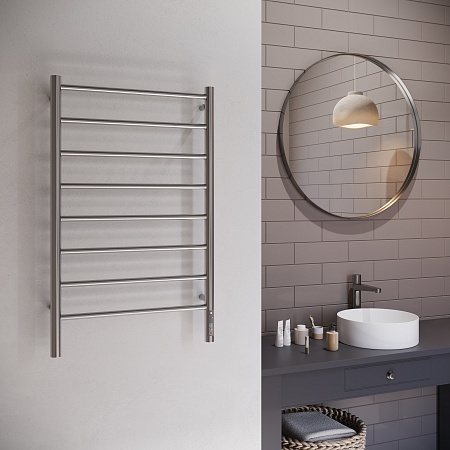 Аврора П8 500х850 Электро Полотенцесушитель TERMINUS Оружейная сталь Выборг - фото 3 Аврора П8 500х850 Электро Полотенцесушитель TERMINUS Оружейная сталь Выборг - фото 3